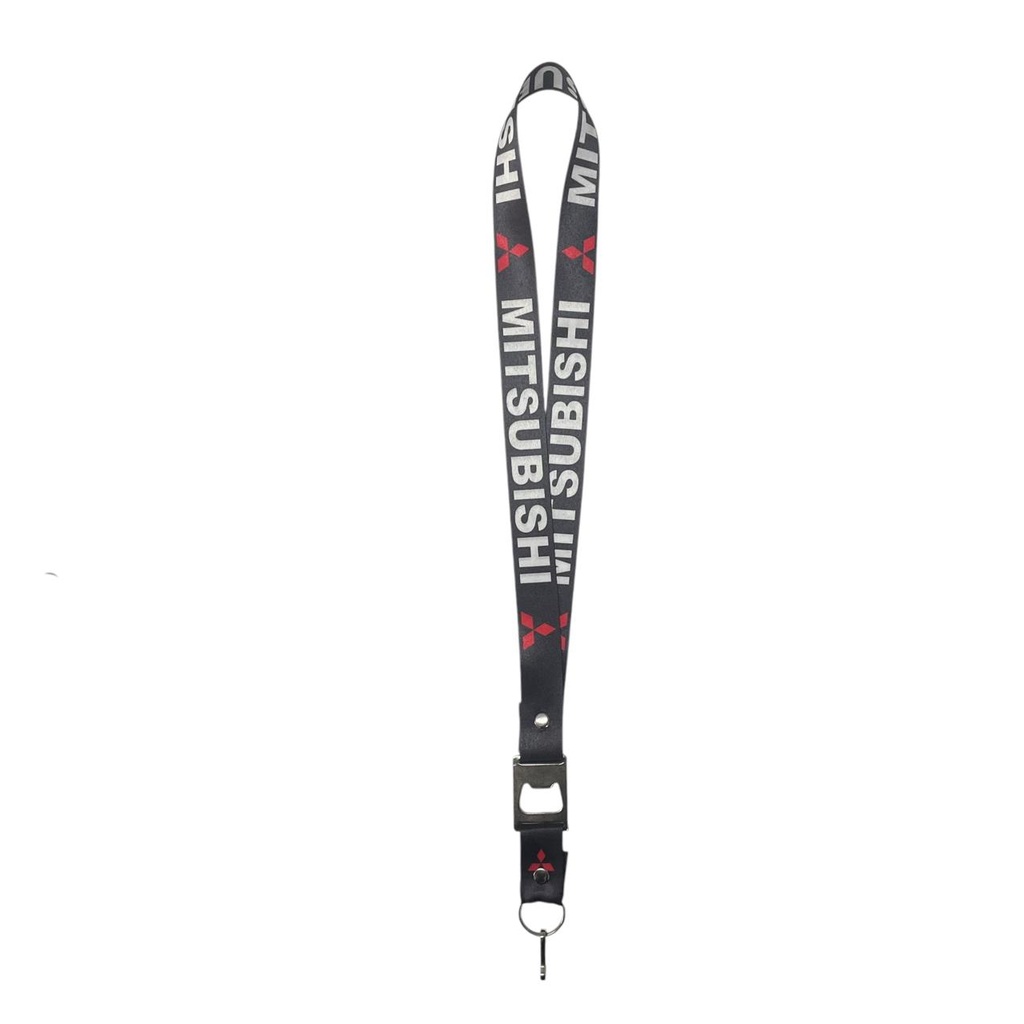 Lanyard con destapador Mitsubishi
