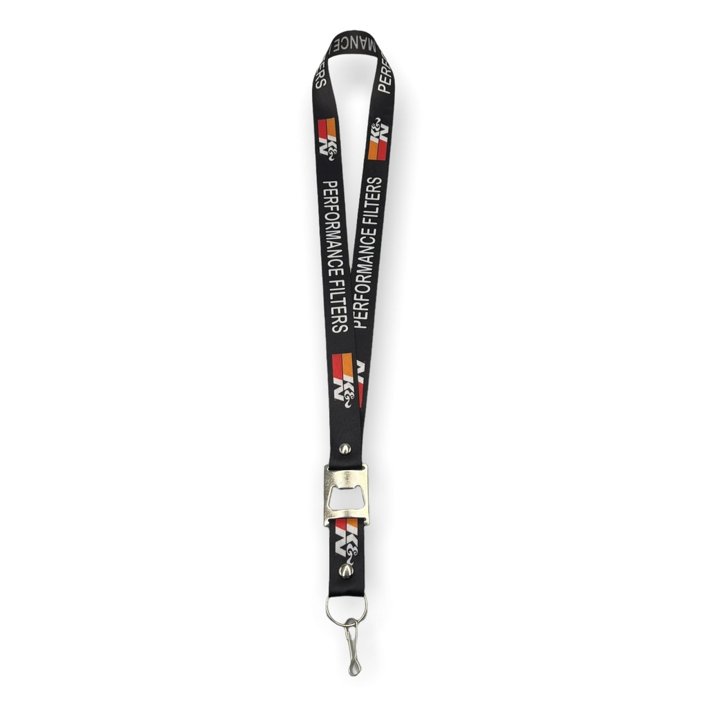Lanyard con destapador K&N