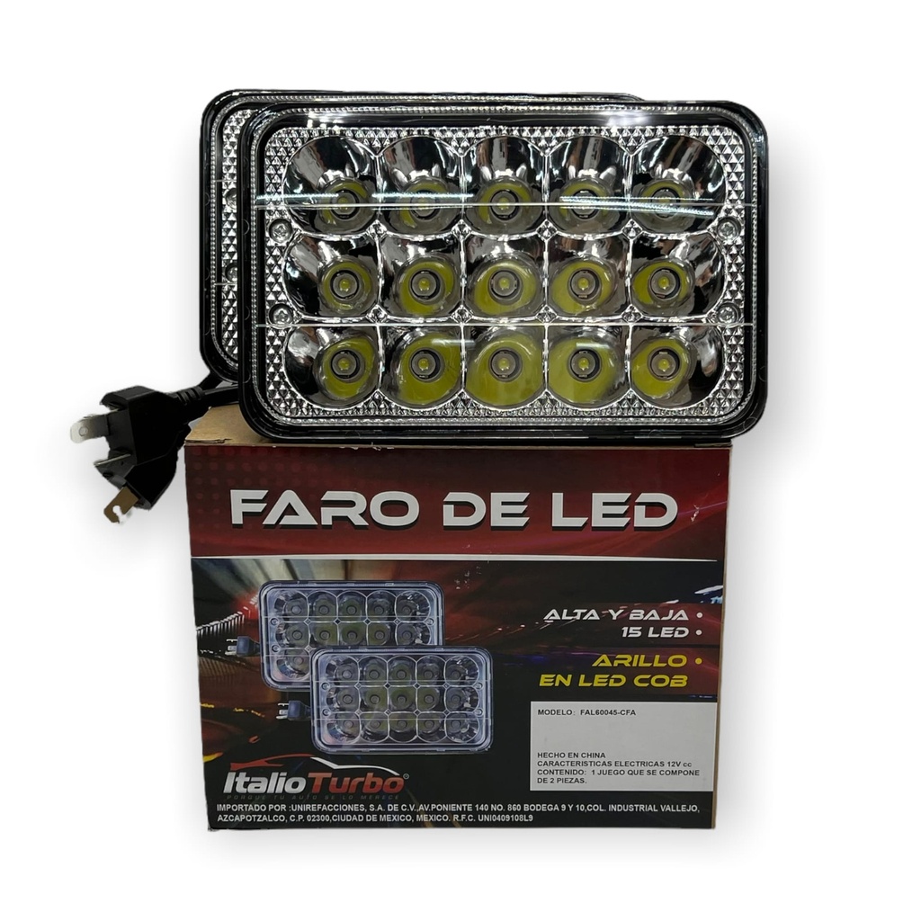 Unidad de 5 pulgadas con alta y baja