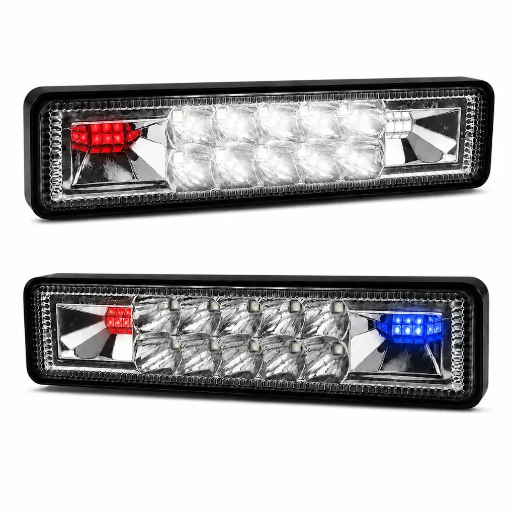 [FA-LH10CBR] Barra LED con cuartos código patrulla Tunix