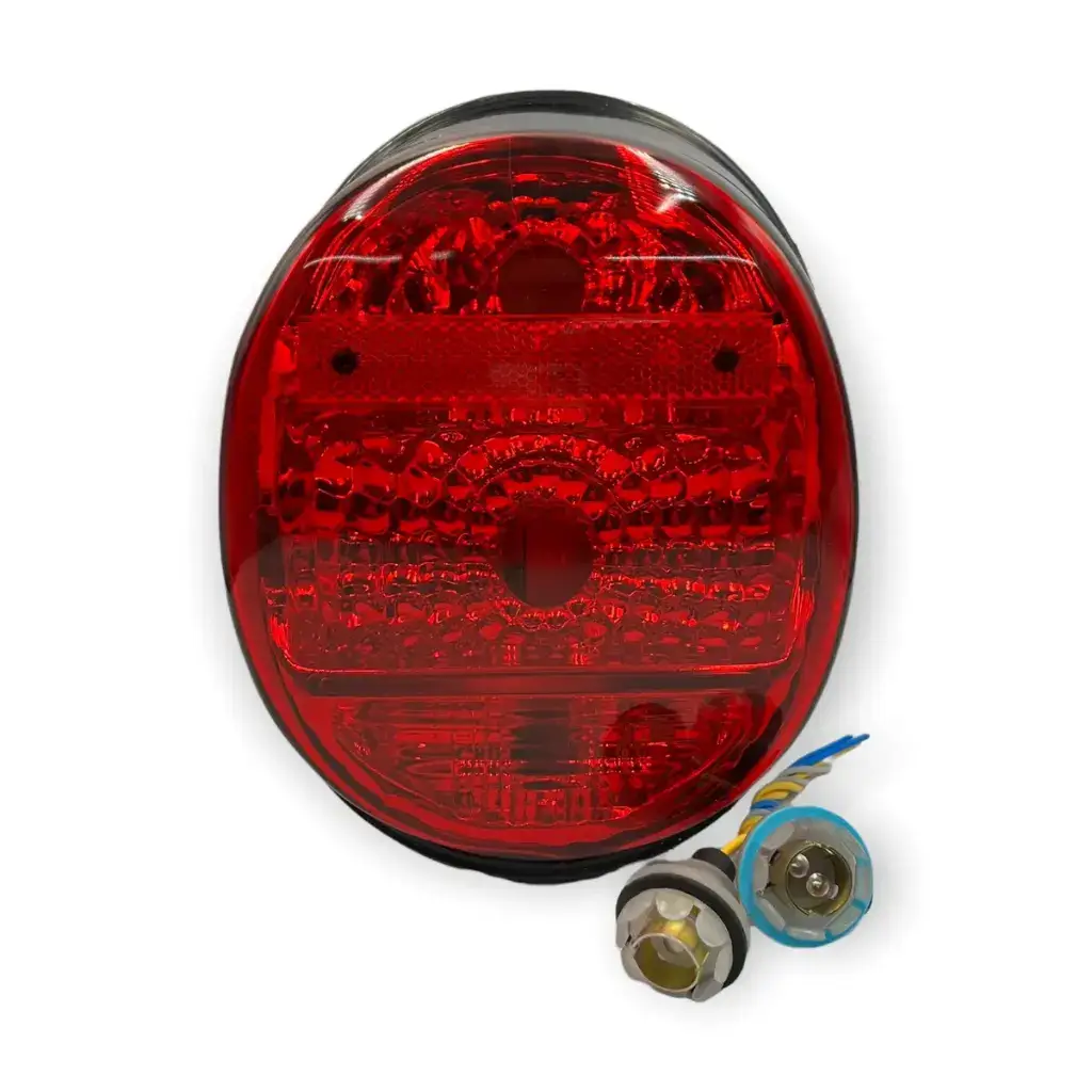 Calavera para vocho roja