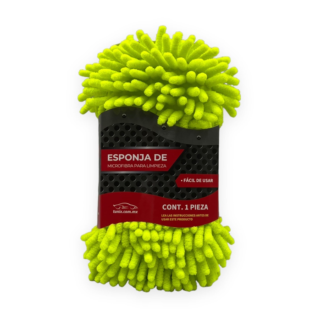 Esponja de microfibra para auto