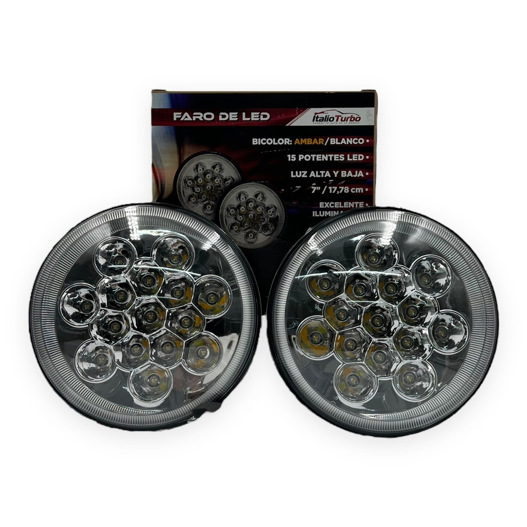 Unidad de 7" bicolor 