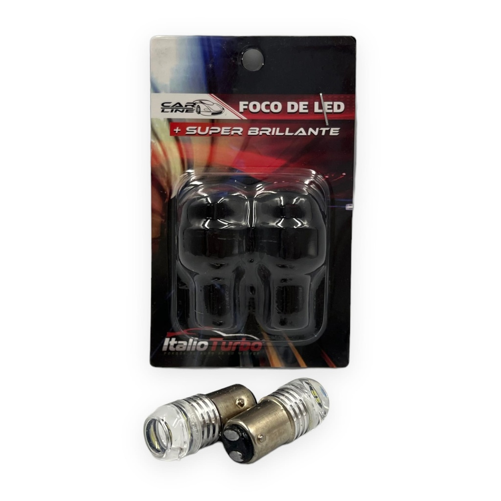 Foco con lupa 1034 función fijo (2 polos patas disparejas)