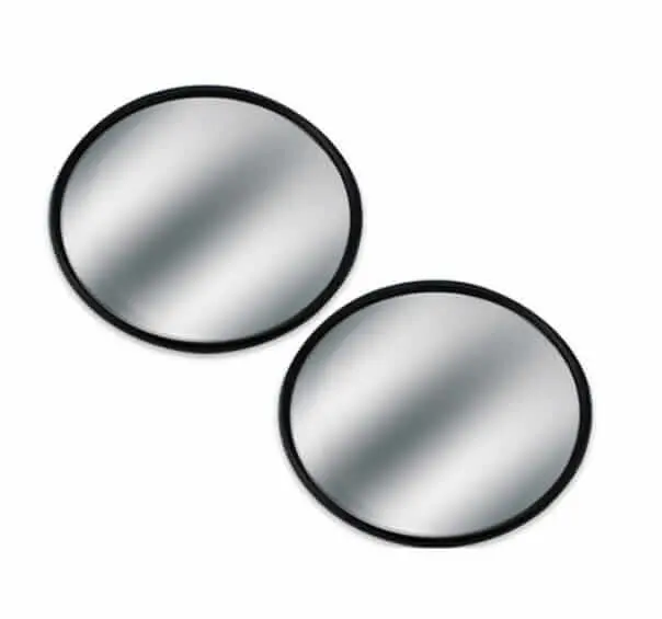 Espejo automotriz concavo 2" con borde plastico