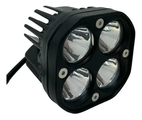 Faro chico de 4 LED con función de estrobo