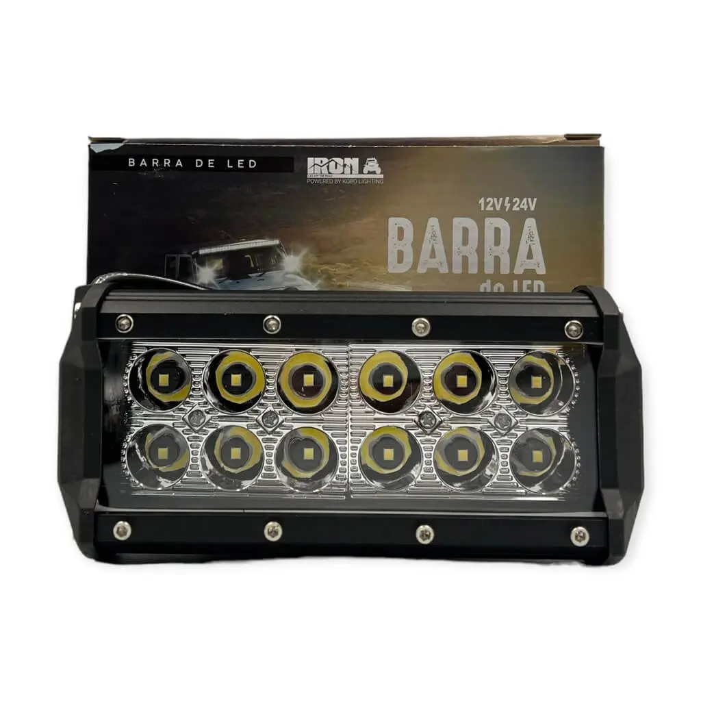 Faro de 12 LED color blanco