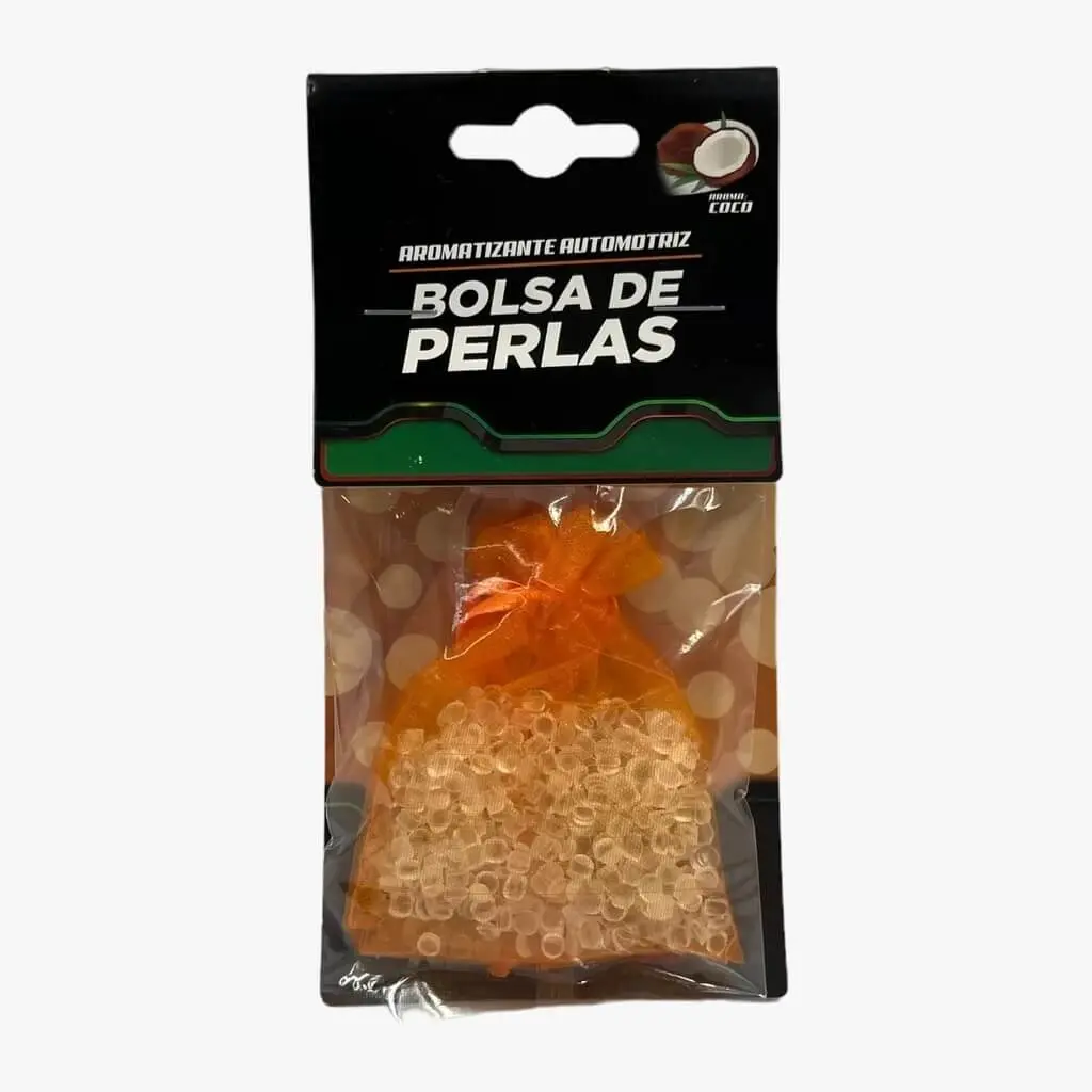 Aromatizante tipo perlas coche
