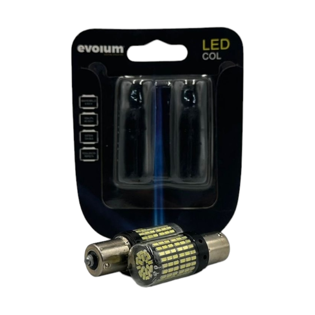 Foco de 1 polo con patas parejas de 144 LED