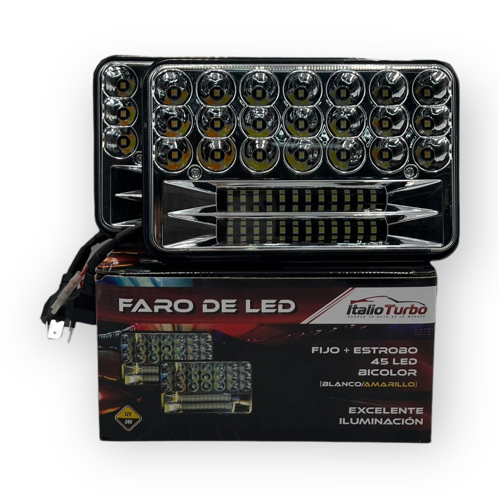 Unidad de 5 pulgadas luz blanca y direccional 