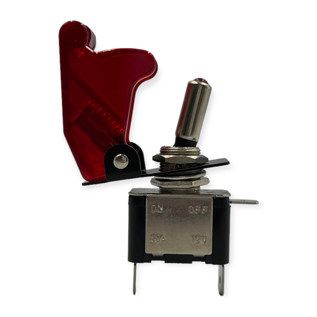 [INT022R-SAI] Interruptor con tapa (Rojo)