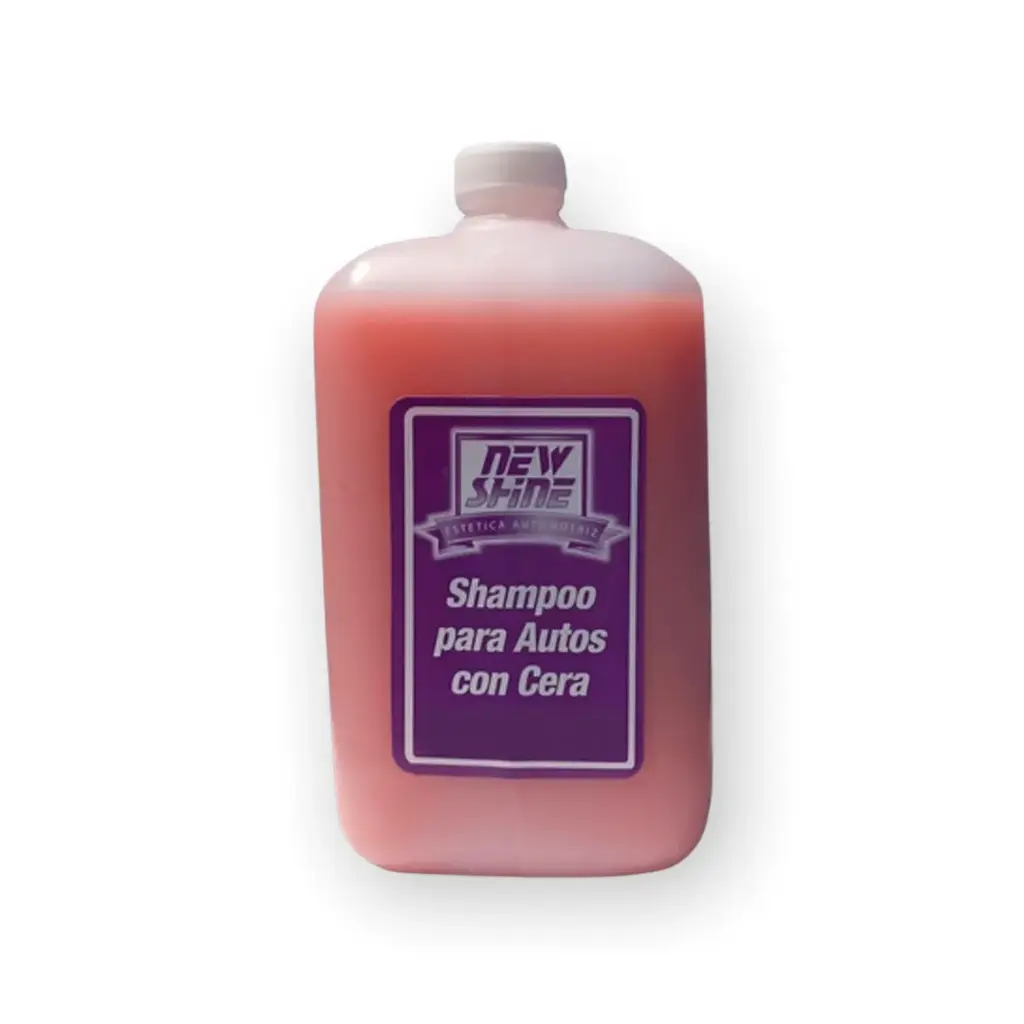 Shampoo para autos con cera