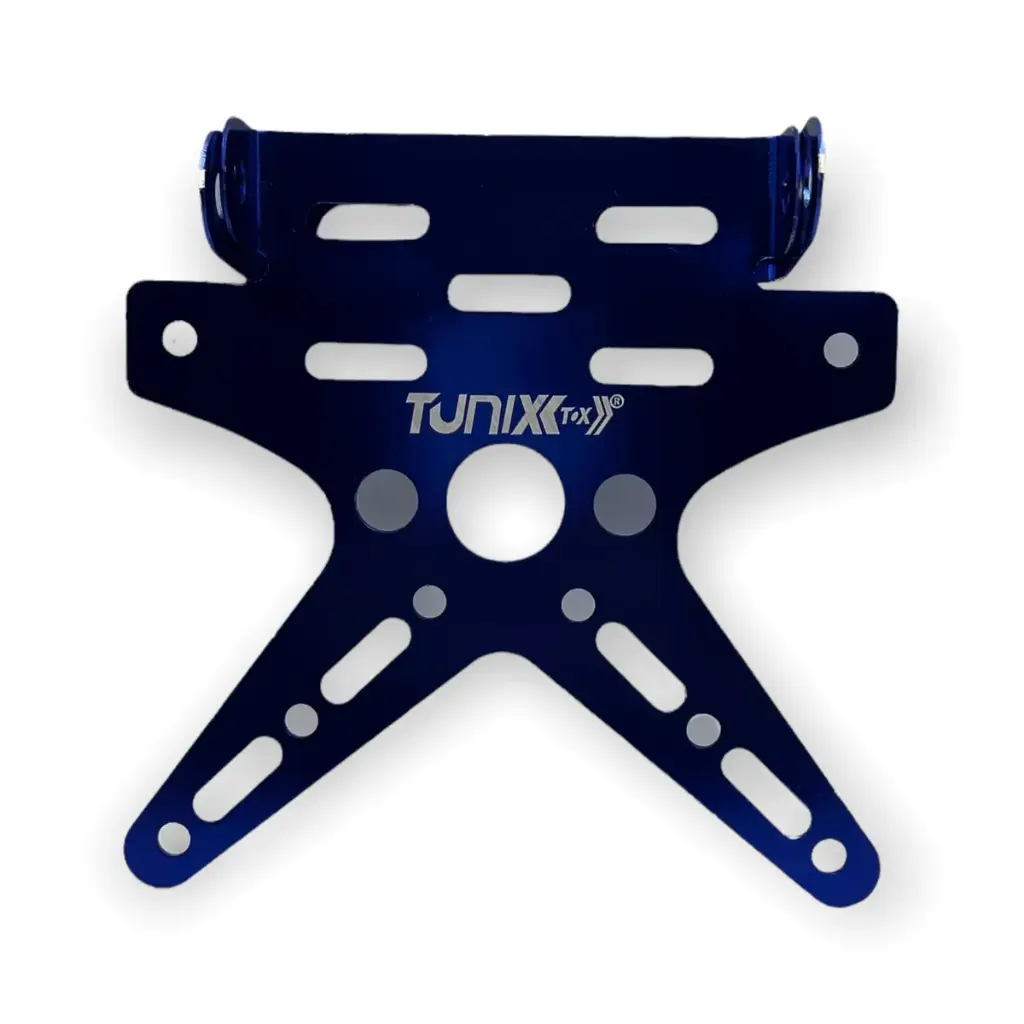 [MA-M161B] Portaplaca para moto  (Azul)