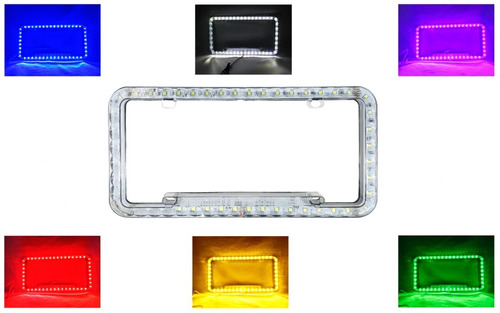 Portaplaca LED con 3 funciones