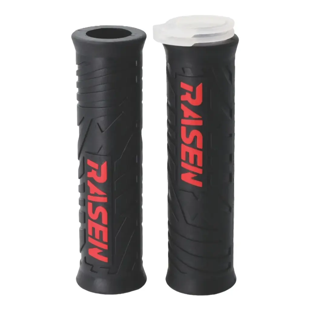 Puño de caucho doble agarre tipo ranurado 