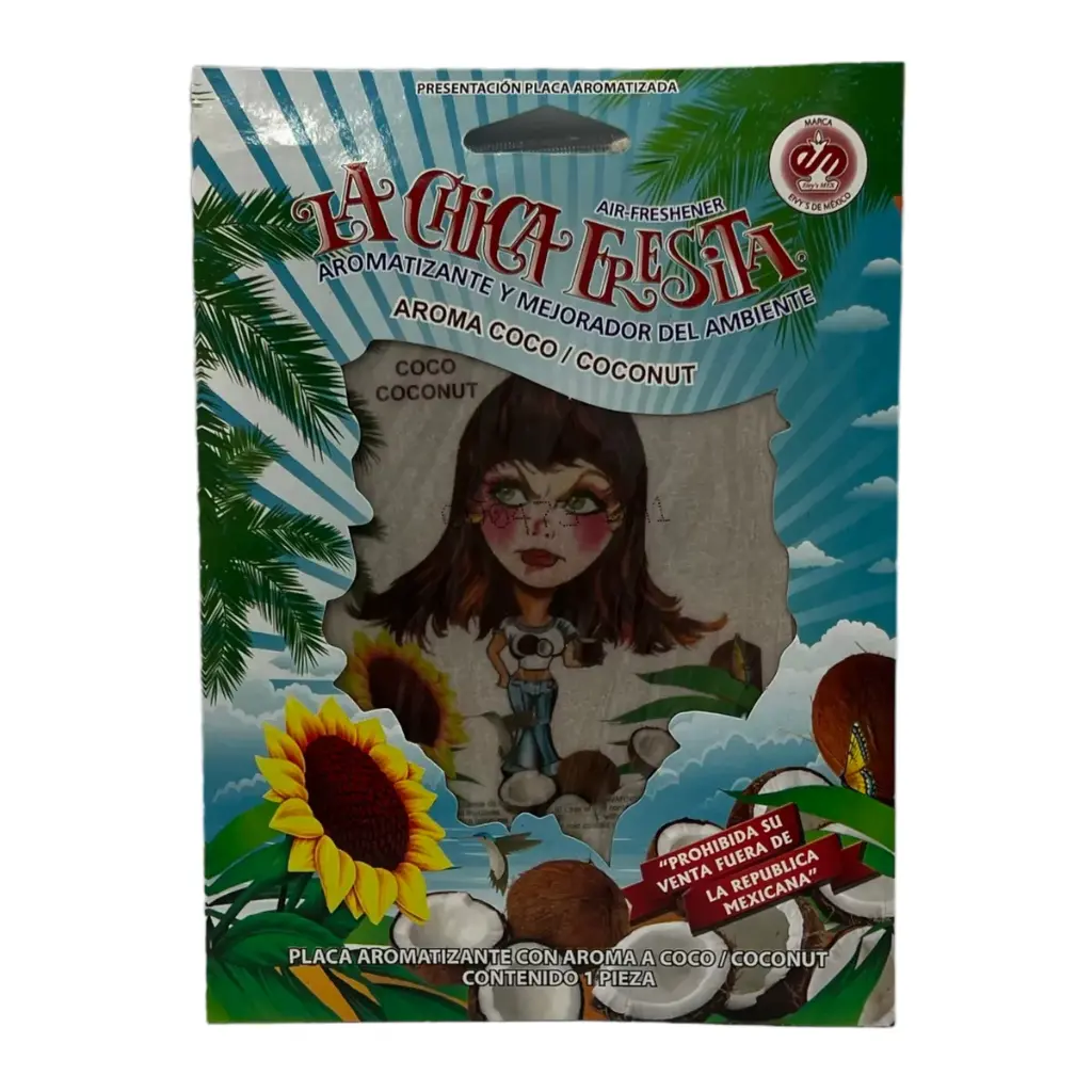 [PLACA-CC] Placa aromatizante Chica fresa (Coco)