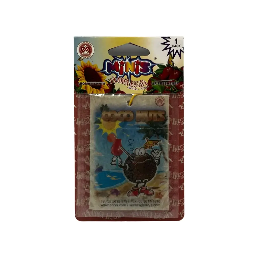 [PLACA-MINI-CC] Placa aromatizante mini Chica Fresita  (Coco)