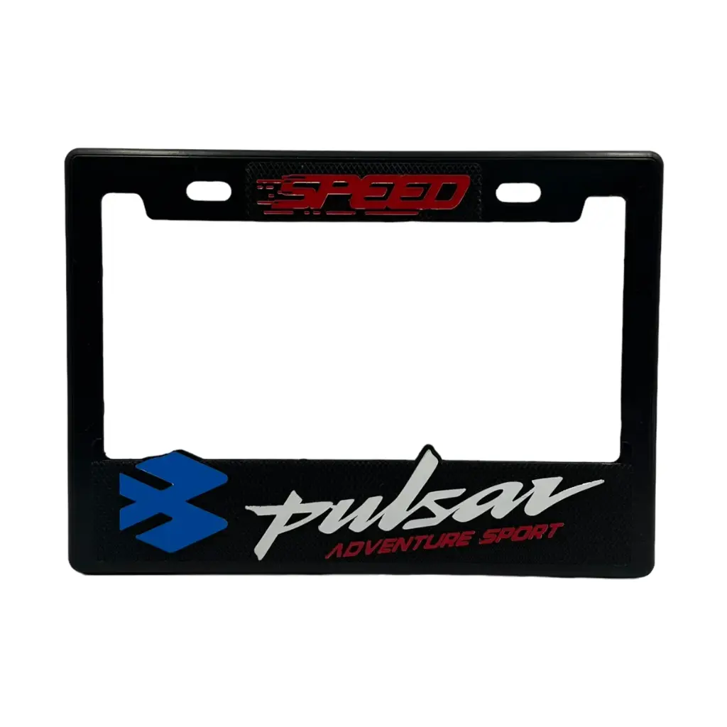 Portaplaca para motocicleta premium 