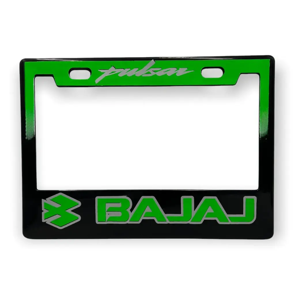 [PPM-BAJAJBL] Portaplaca para motocicleta marca Bajaj  (Azul)