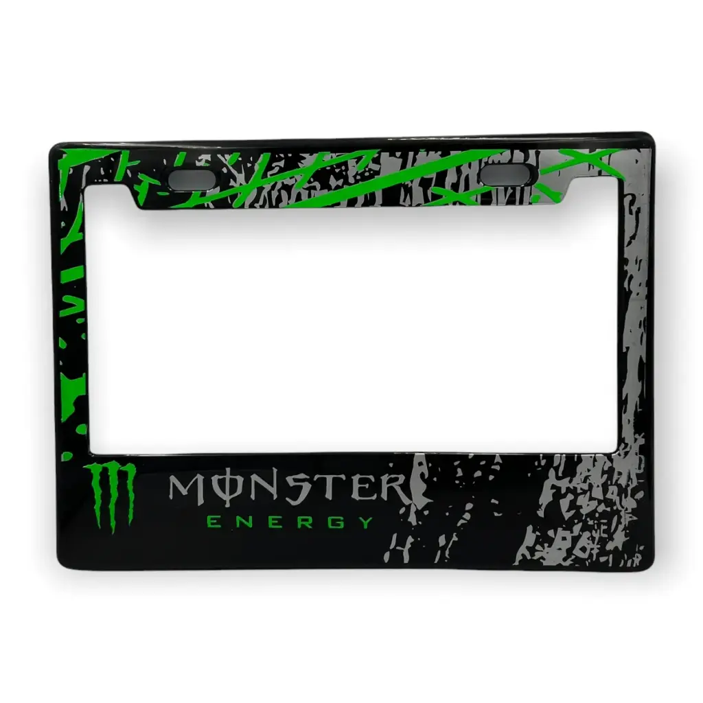 Portaplaca para motocicleta Monster
