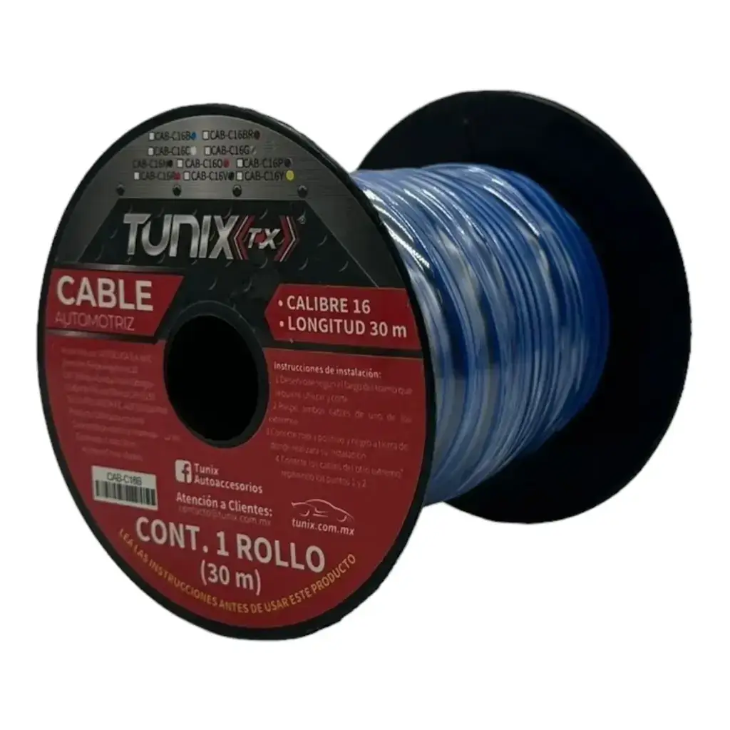 Cable de 30M calibre 16