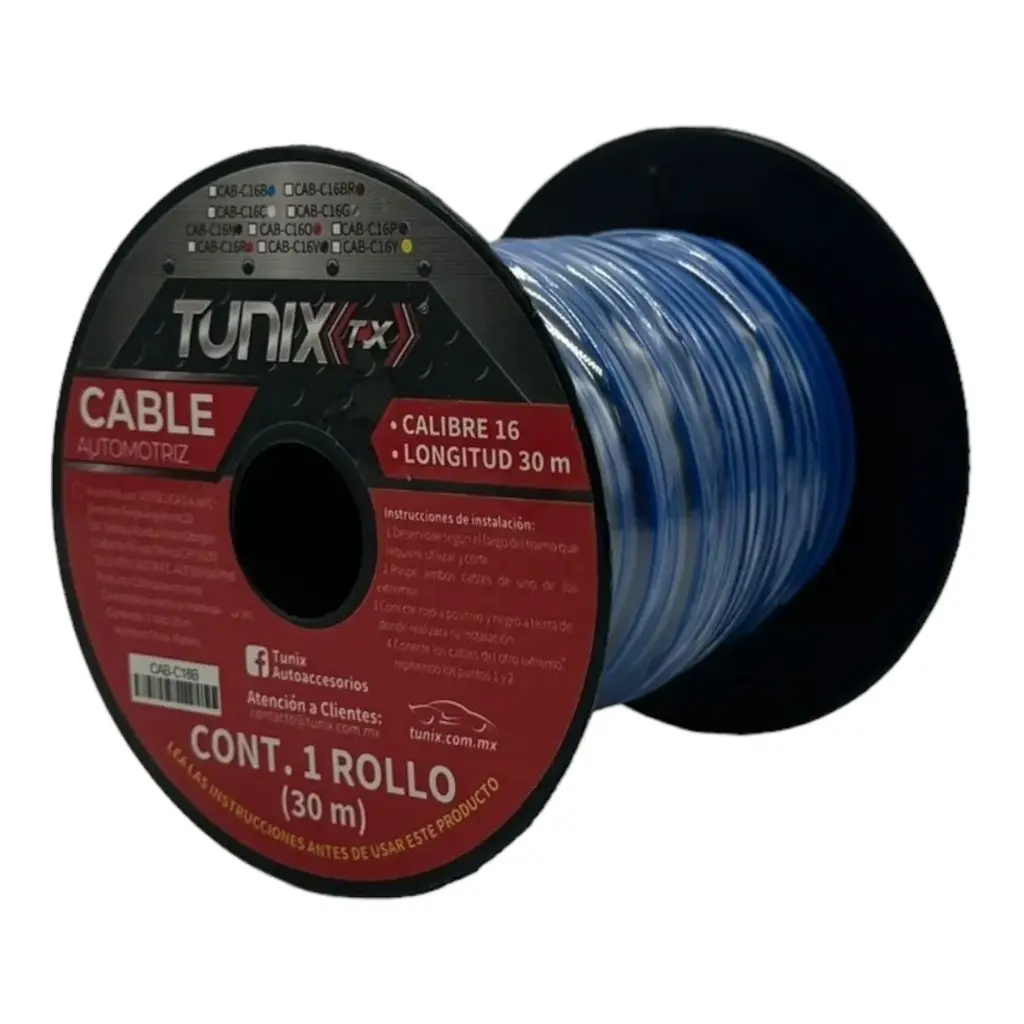 Cable de 30M calibre 16