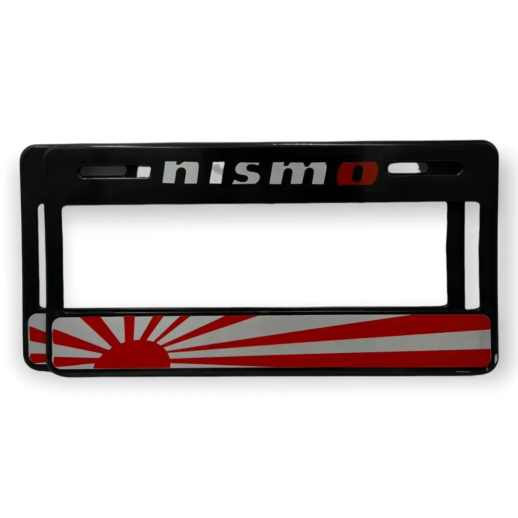 Portaplaca flexible marca Nismo 