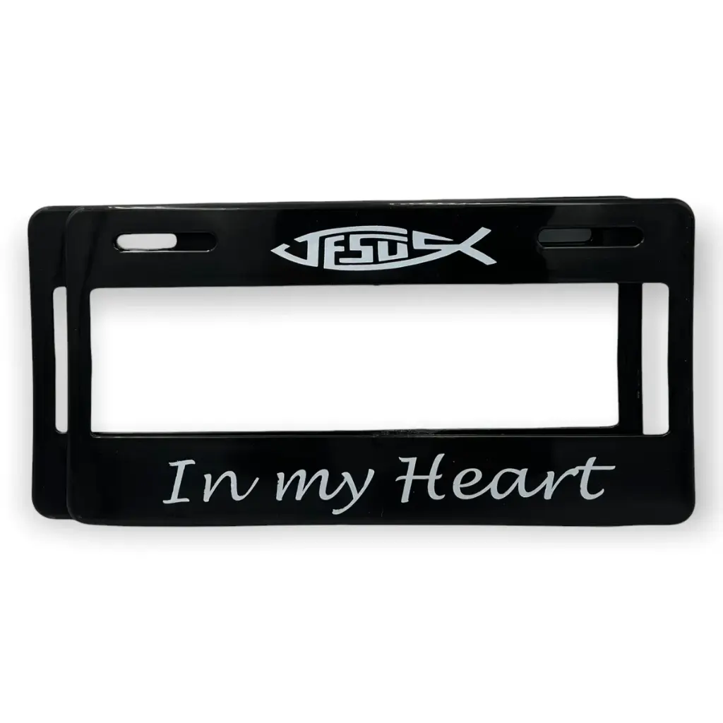 Portaplaca flexible marca Jesus 