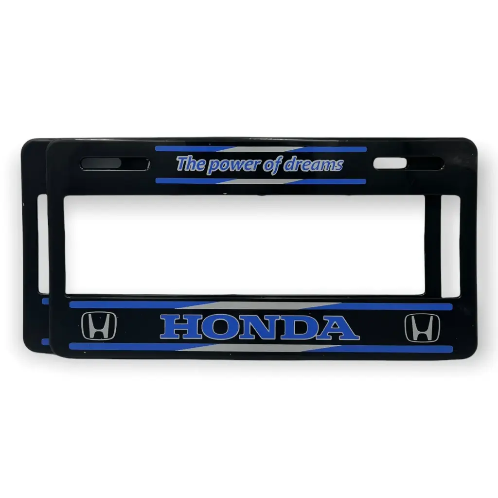 Portaplaca flexible marca Honda 