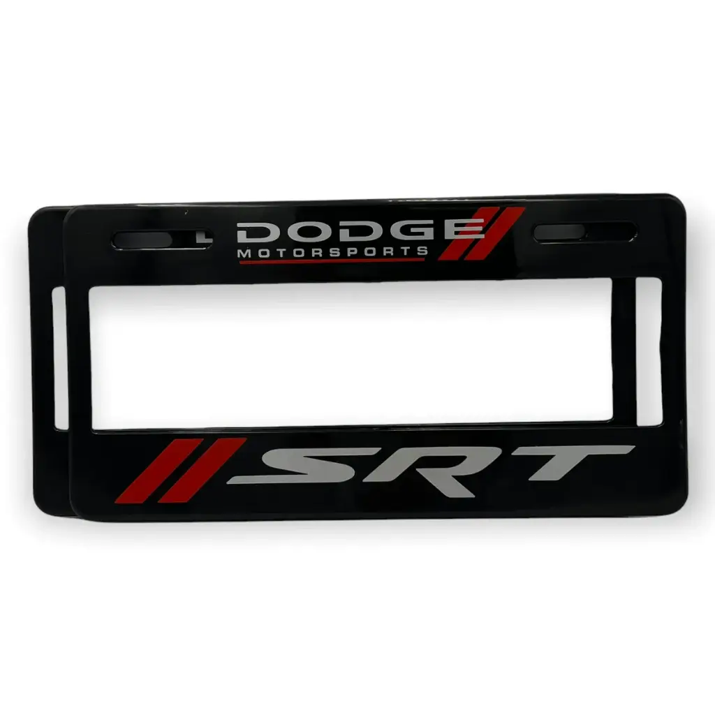 Portaplaca flexible marca Dodge