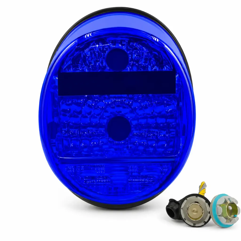 [CLV-VW-AZ-ZL] Calavera para vocho (azul y humo) (Azul)
