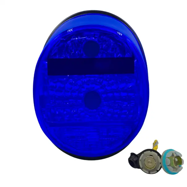 Calavera para vocho (azul y humo)