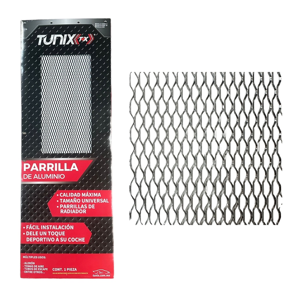 Malla orificio abierto