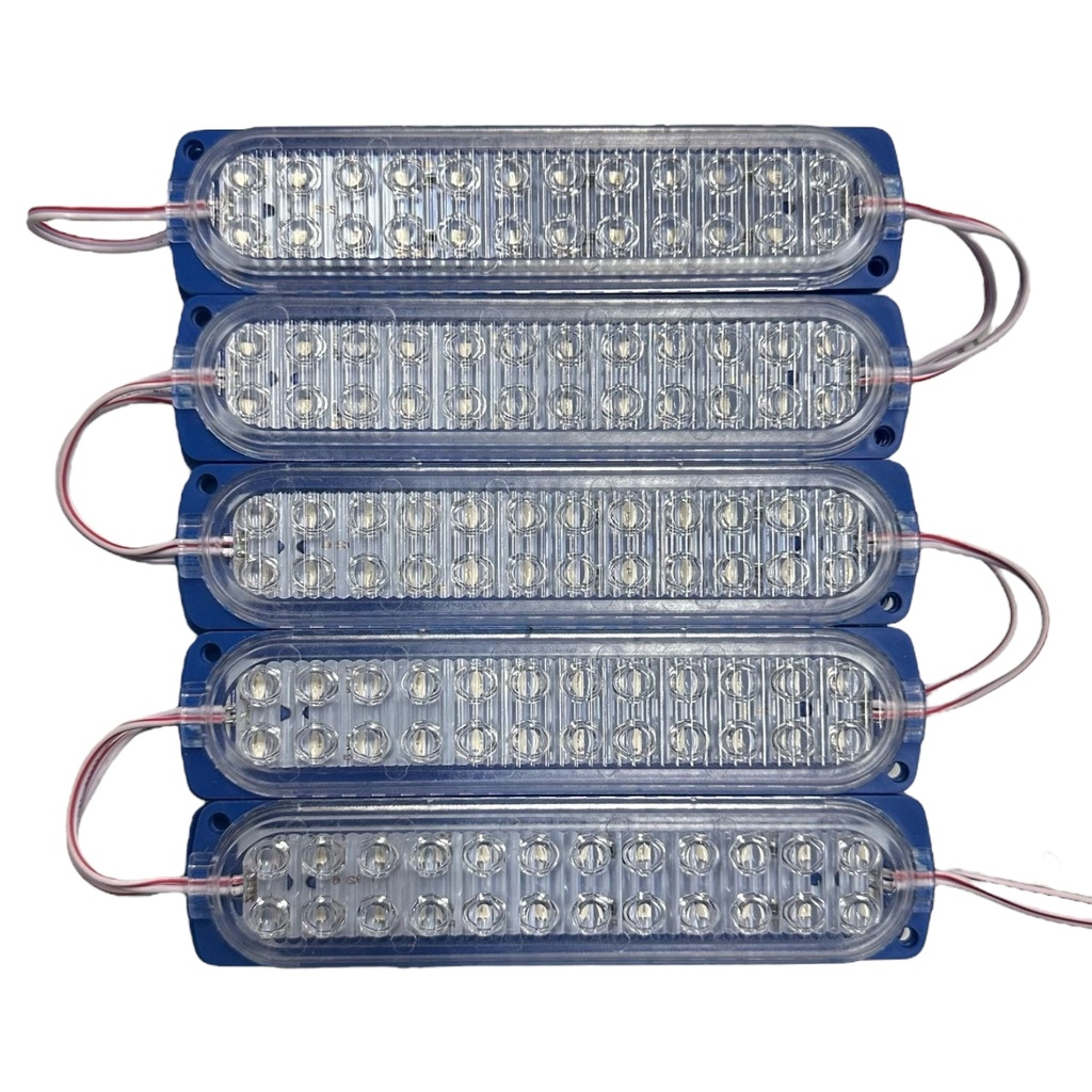 Módulo de cristal y lupa ultra potente de 24 LED (Tira de 10 piezas)