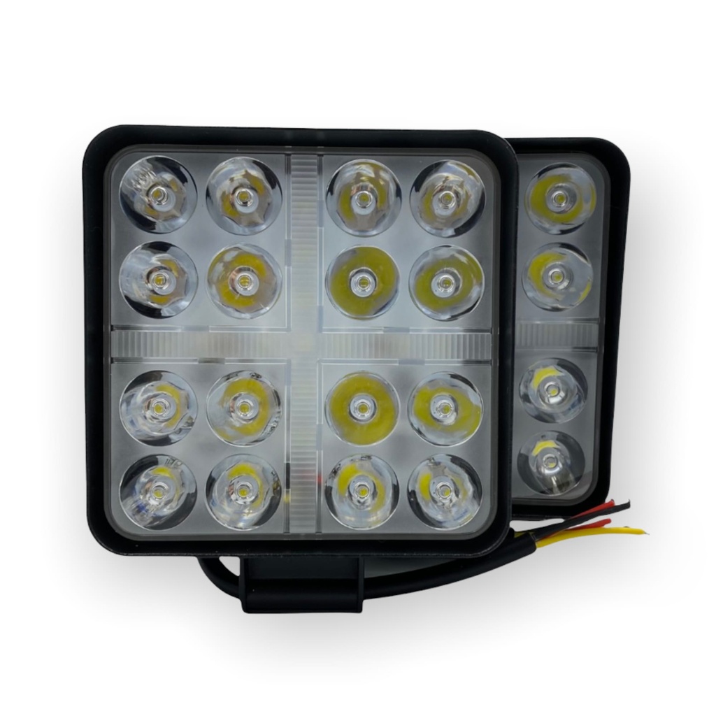 Faro LED cuadrado GLO "Cruz"