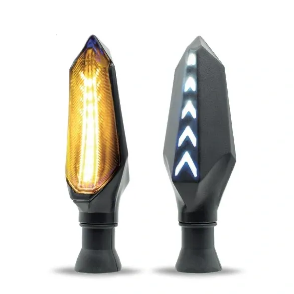 [RS-DIR-0018Y-R] Direccional LED secuencial tipo flecha modelo B (varios colores) (Rojo/ámbar)