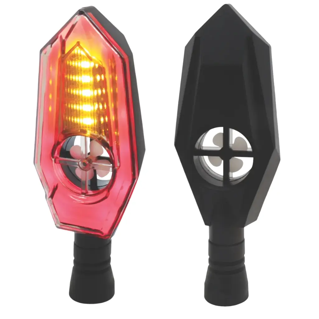 Direccional LED secuencial tipo zafiro 