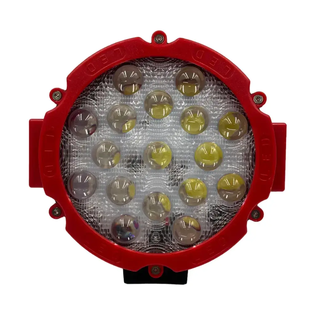 [DJ1412SPEP] Faro off road con lupas  (Rojo)