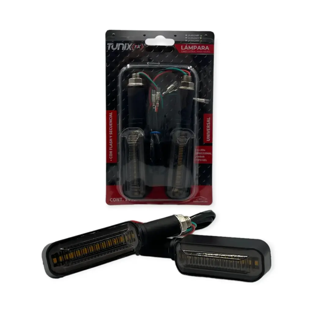 Direccional para moto flash y secuencial