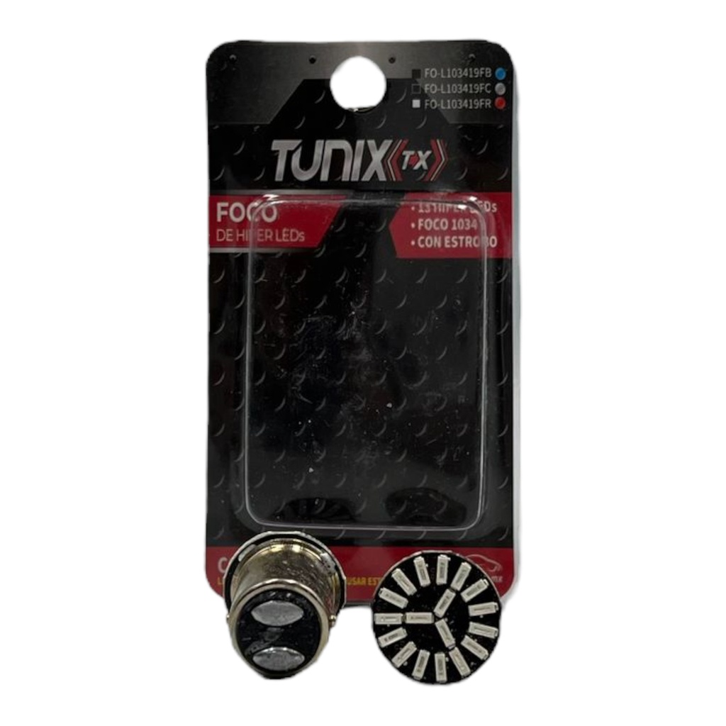 Foco 1034 tipo cazuela con 19 hyperleds y función estrobo 