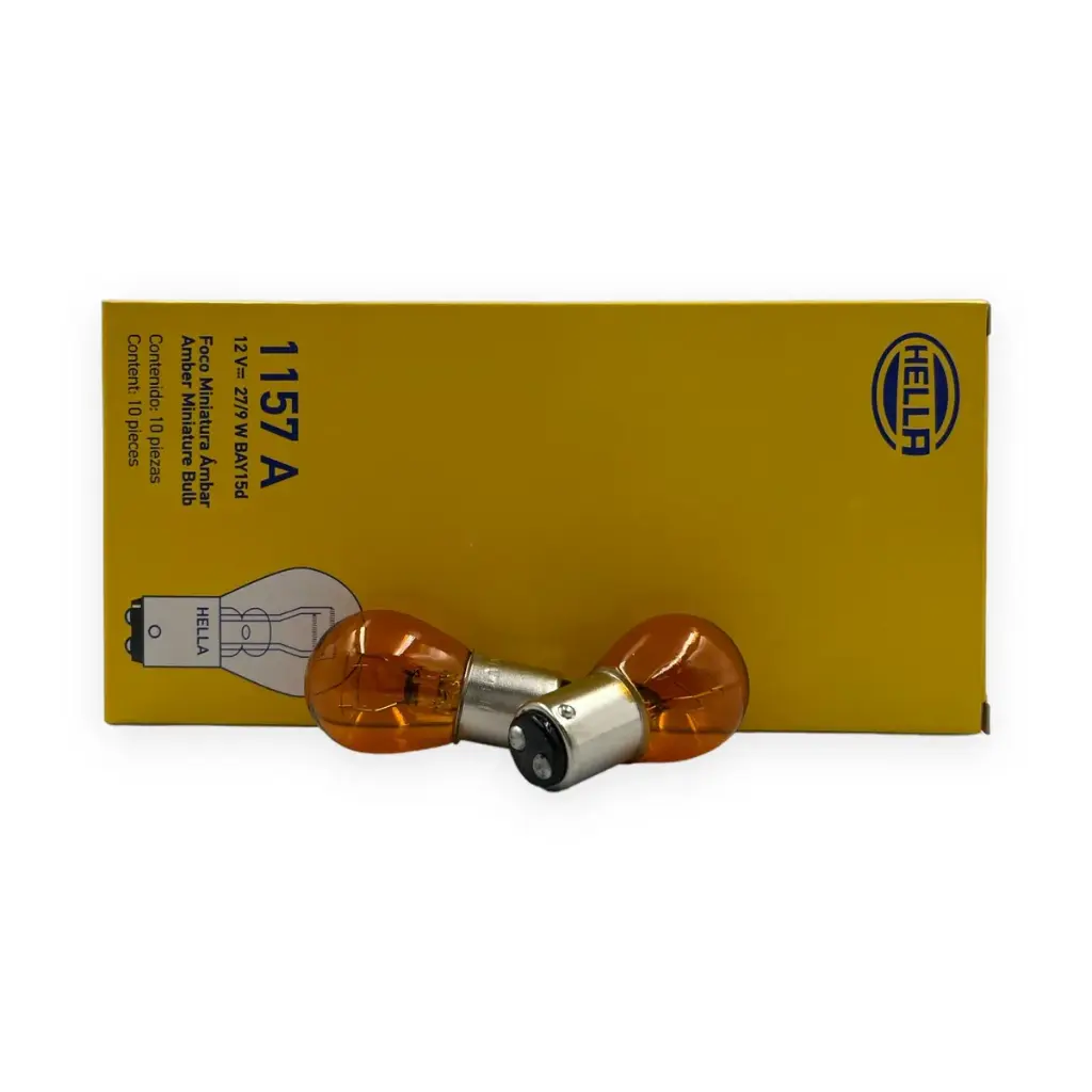 Foco Hella 1157 caja de 10 piezas 