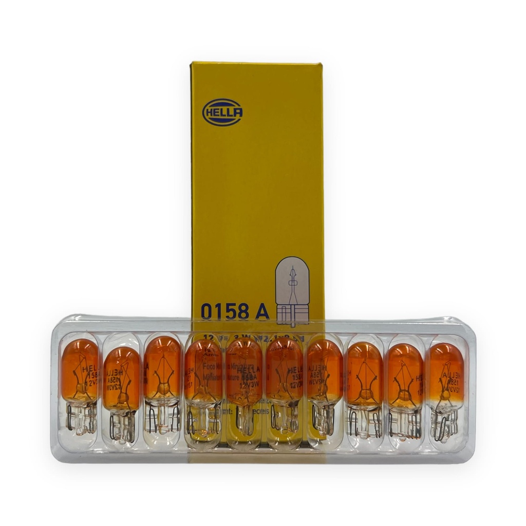 Foco Hella 158 caja de 10 piezas 