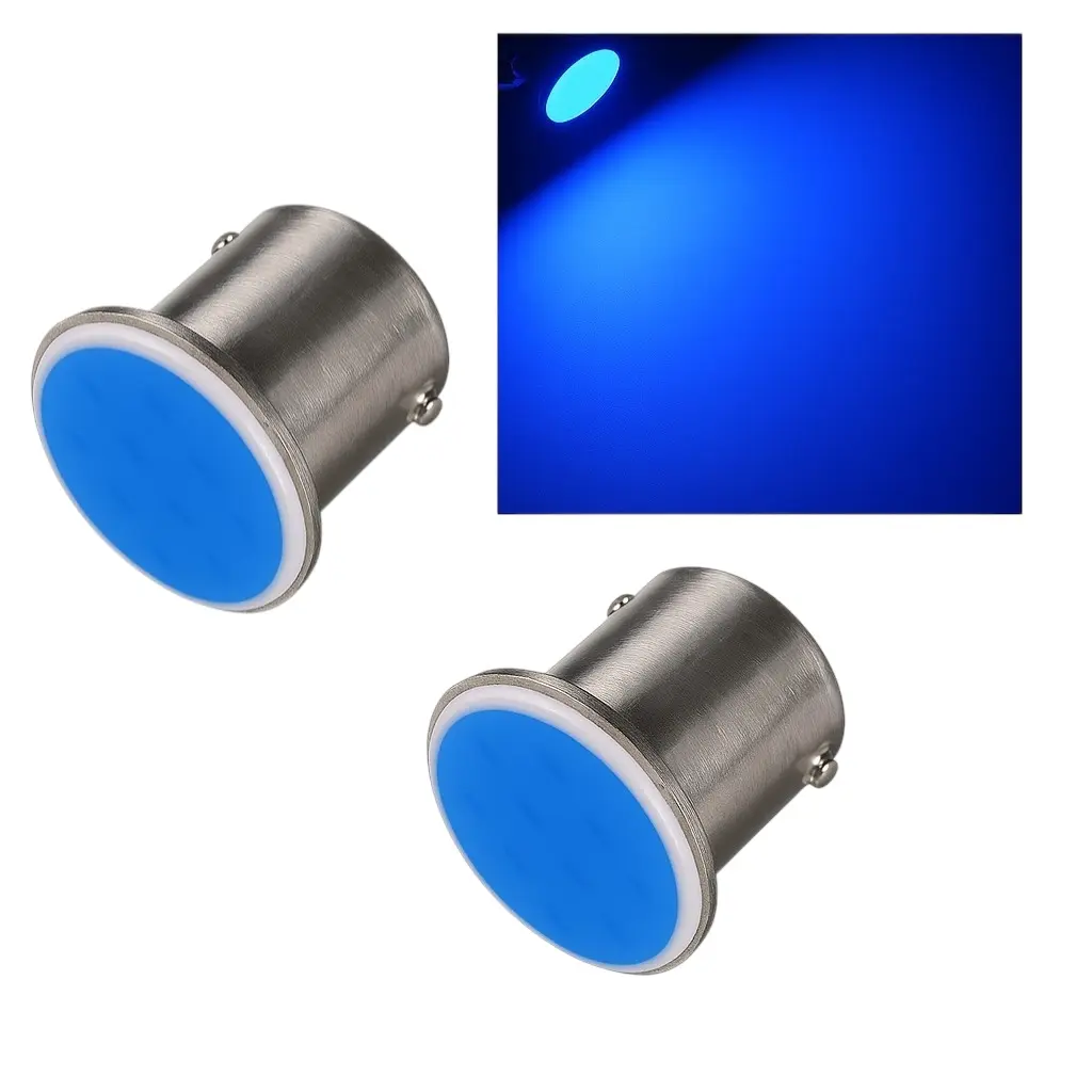 Foco tipo cazuela azul 1 polo, patas parejas (1141)