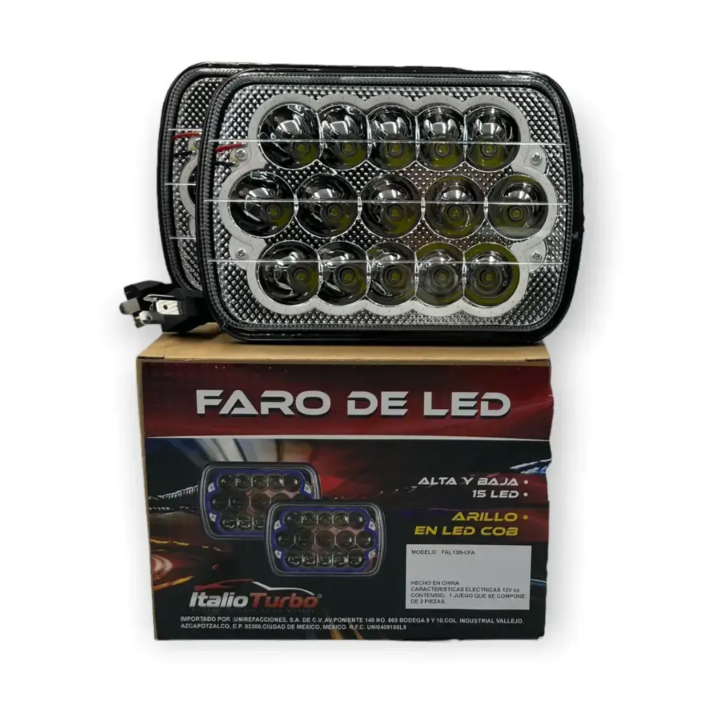 Unidad de 7 pulgadas con arillo