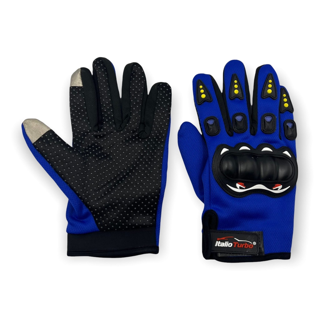 [GUM01BL/GU-MLB] Guantes para motocicleta (Azul)