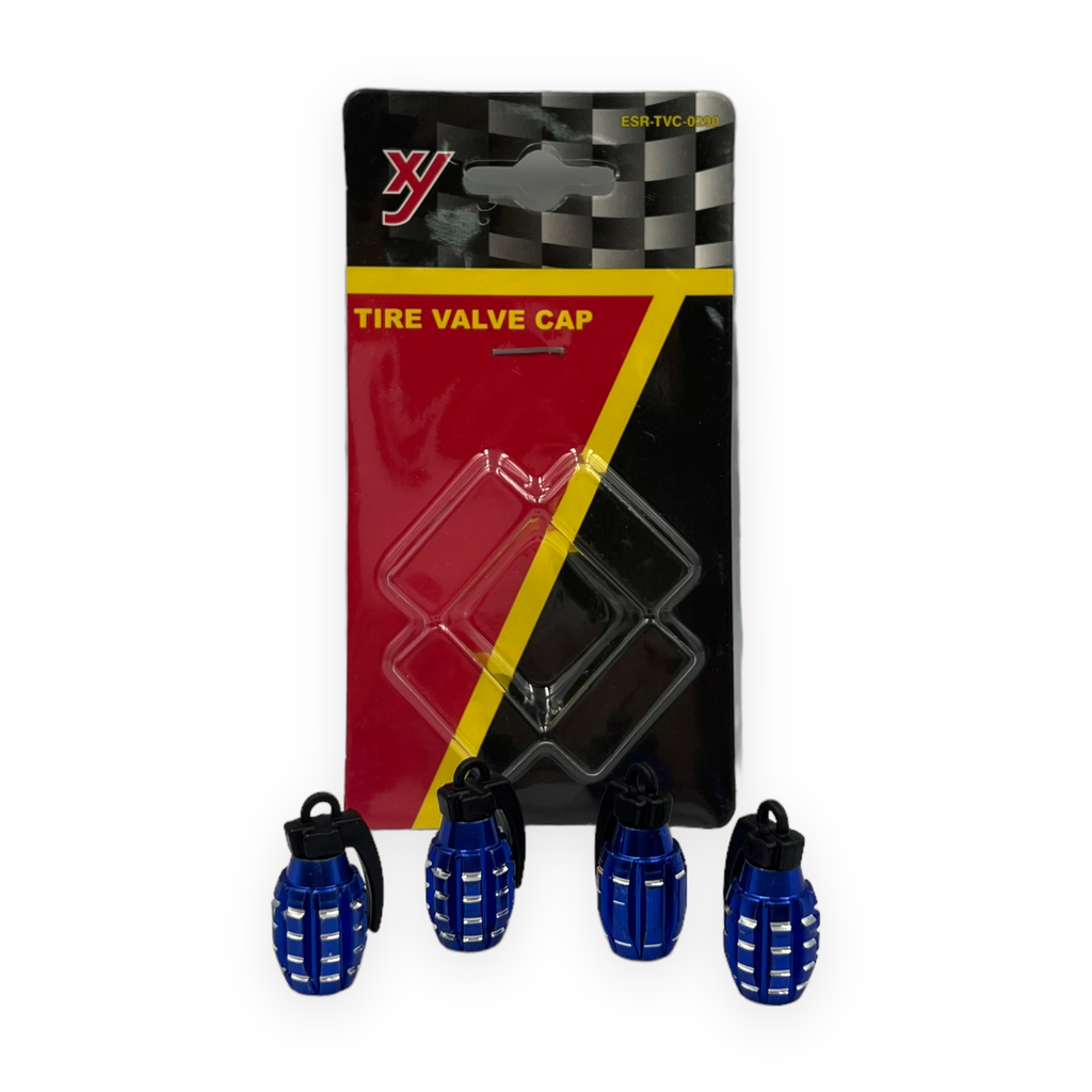 [VAL08BL] Tapón para válvula granada  (Azul)