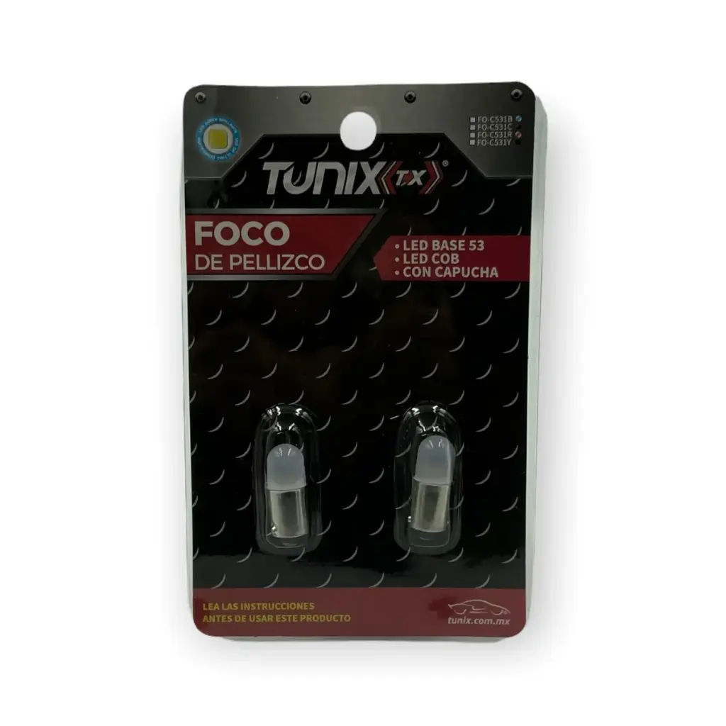 LED base 53 con capucha varios colores