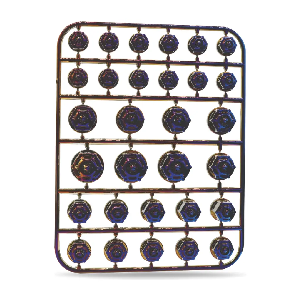 Tapón decorativo para tornillería de moto tipo cumulo 