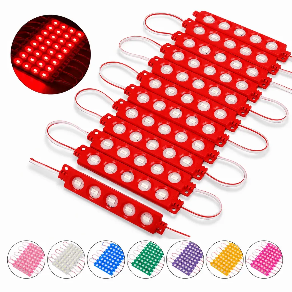 Modulo LED 5050 tira de 20 piezas en varios colores 