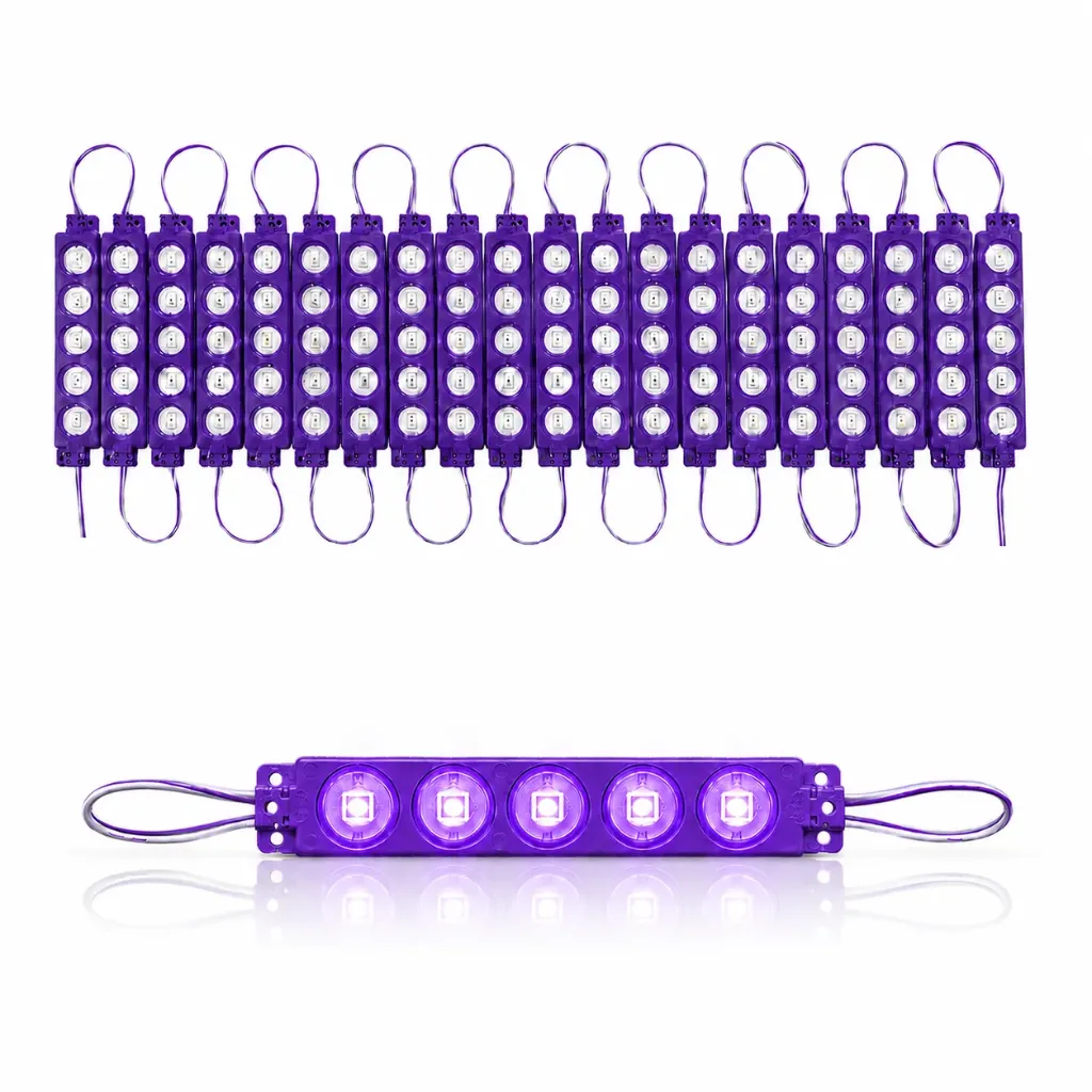 Modulo LED 5050 tira de 20 piezas en varios colores 